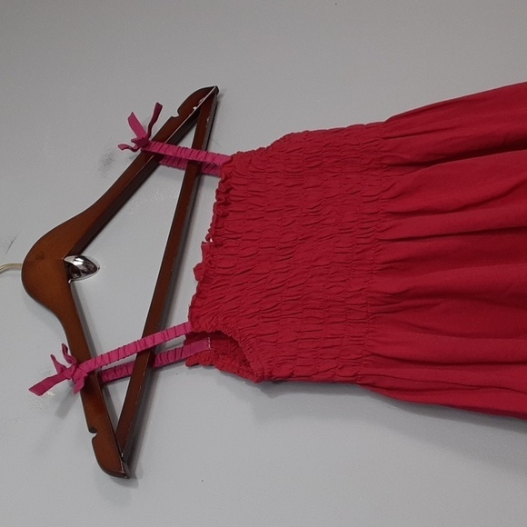 American Girl Valentine's Pretty Party Red Pink Ruffle Dress - Picture 3 of 8